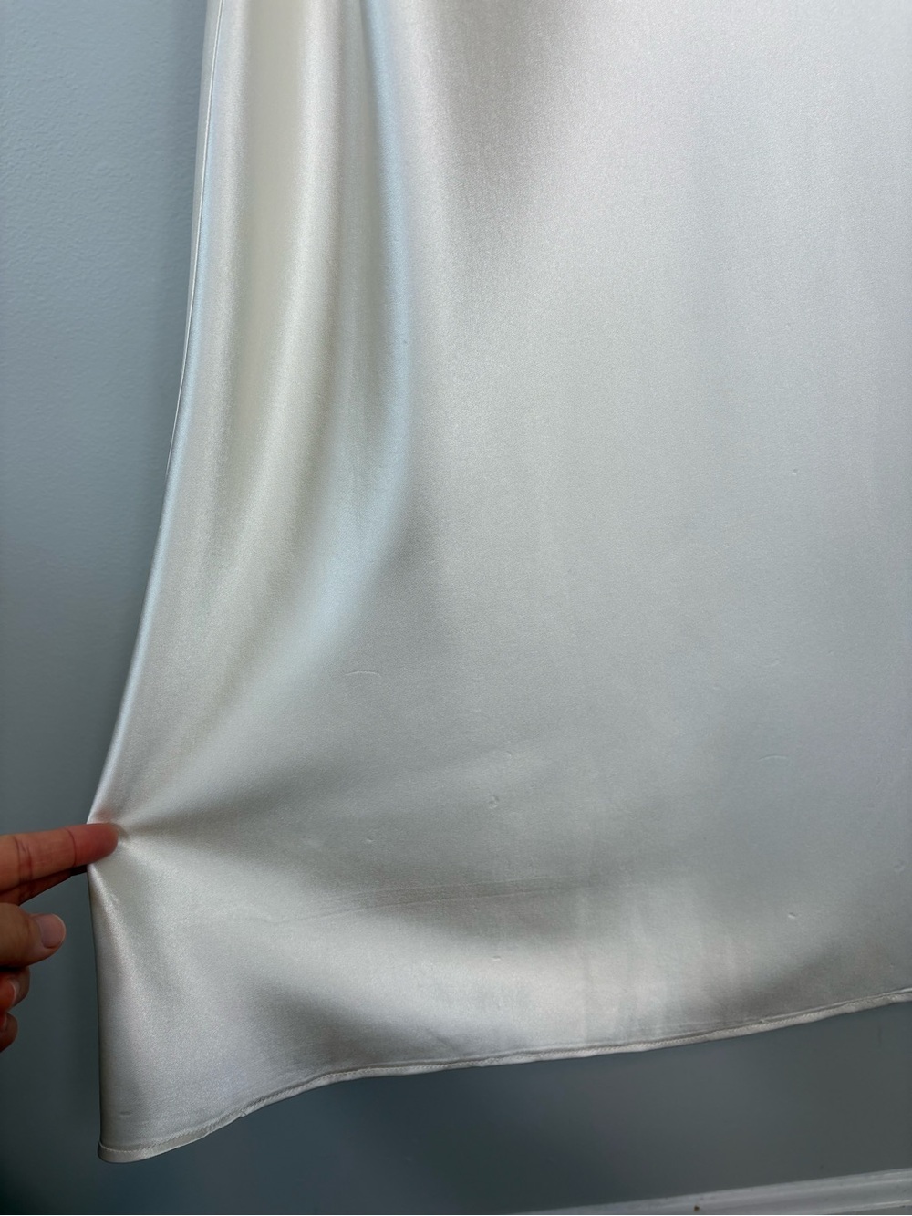 Reformation Chania Silk Dress Ivory Size Small *No Buttons - Picture 8 of 16